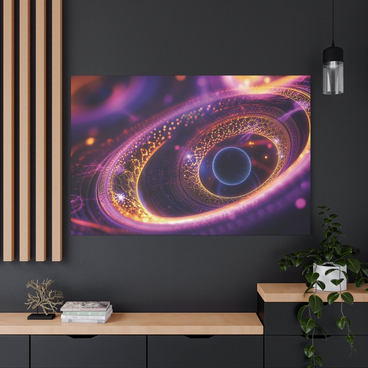 👉Création Planétaire : magnifique cadre💎effet fascinant💎 garanti - Art Cocoon