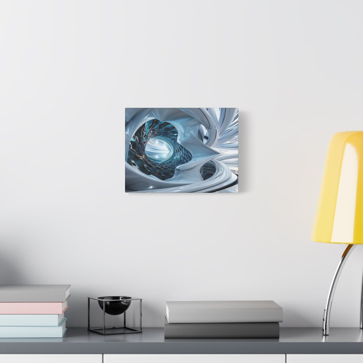 👉Cyber Lotus : magnifique cadre 💎effet futuriste💎garanti - Art Cocoon