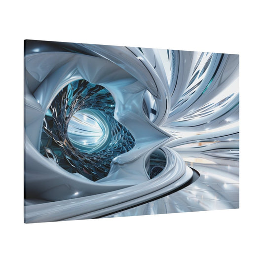 👉Cyber Lotus : magnifique cadre 💎effet futuriste💎garanti - Art Cocoon