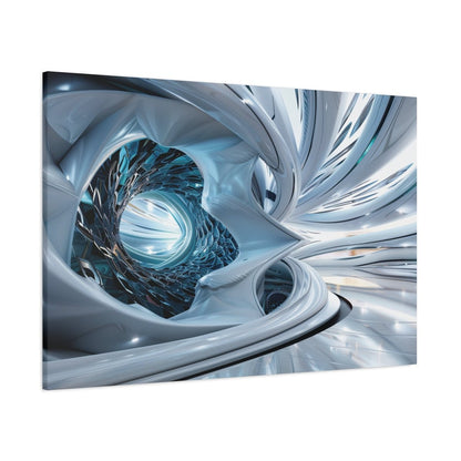 👉Cyber Lotus : magnifique cadre 💎effet futuriste💎garanti - Art Cocoon