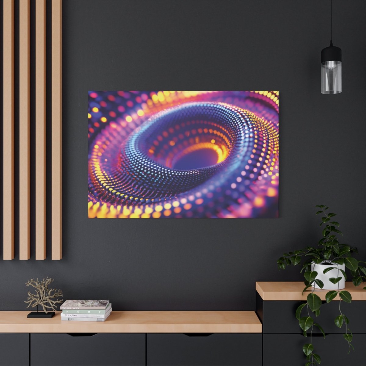 👉Danse Astrale: magnifique cadre💎effet fascinant💎 garanti - Art Cocoon