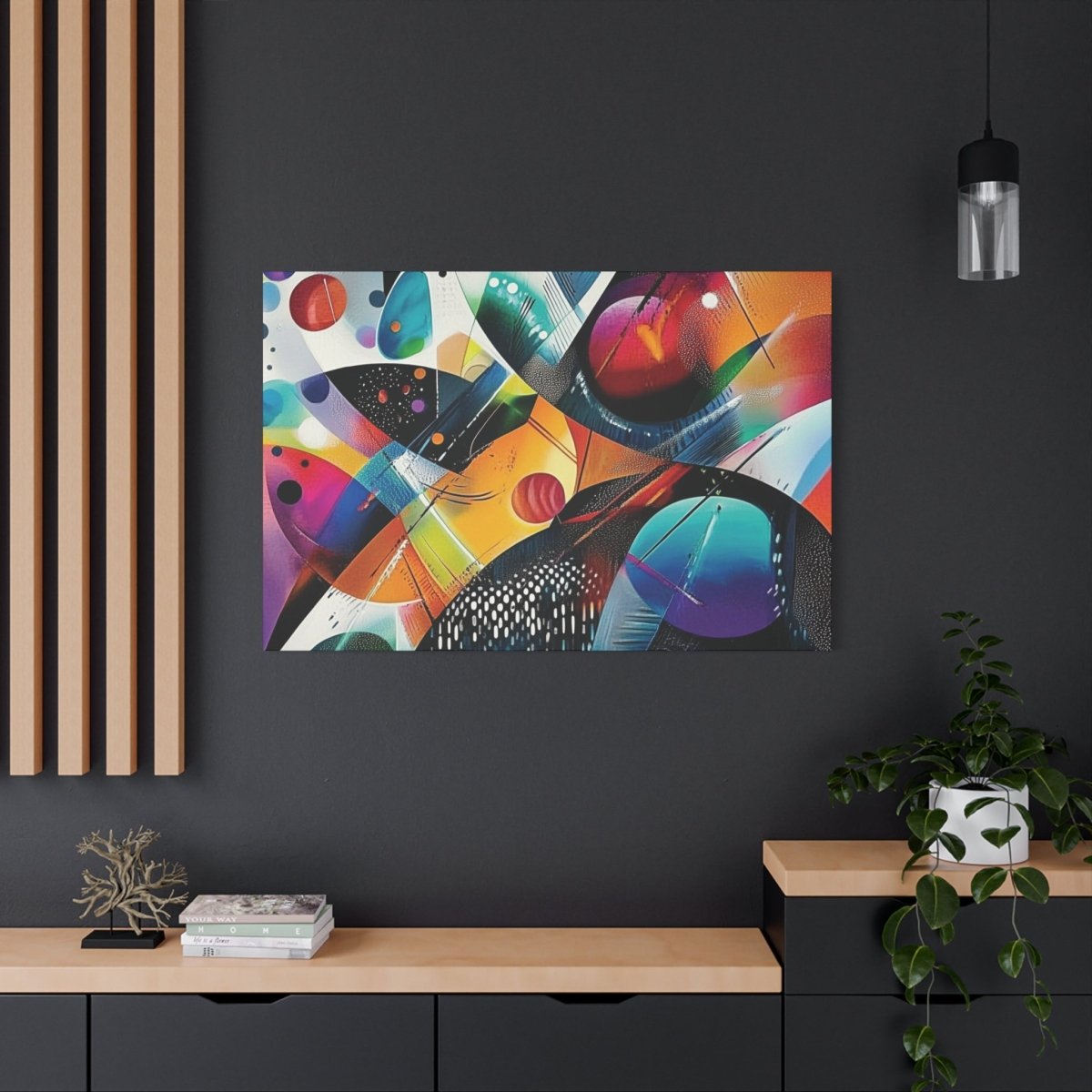 👉Distorsion Temps : magnifique cadre 💎effet captivant💎 garanti - Art Cocoon