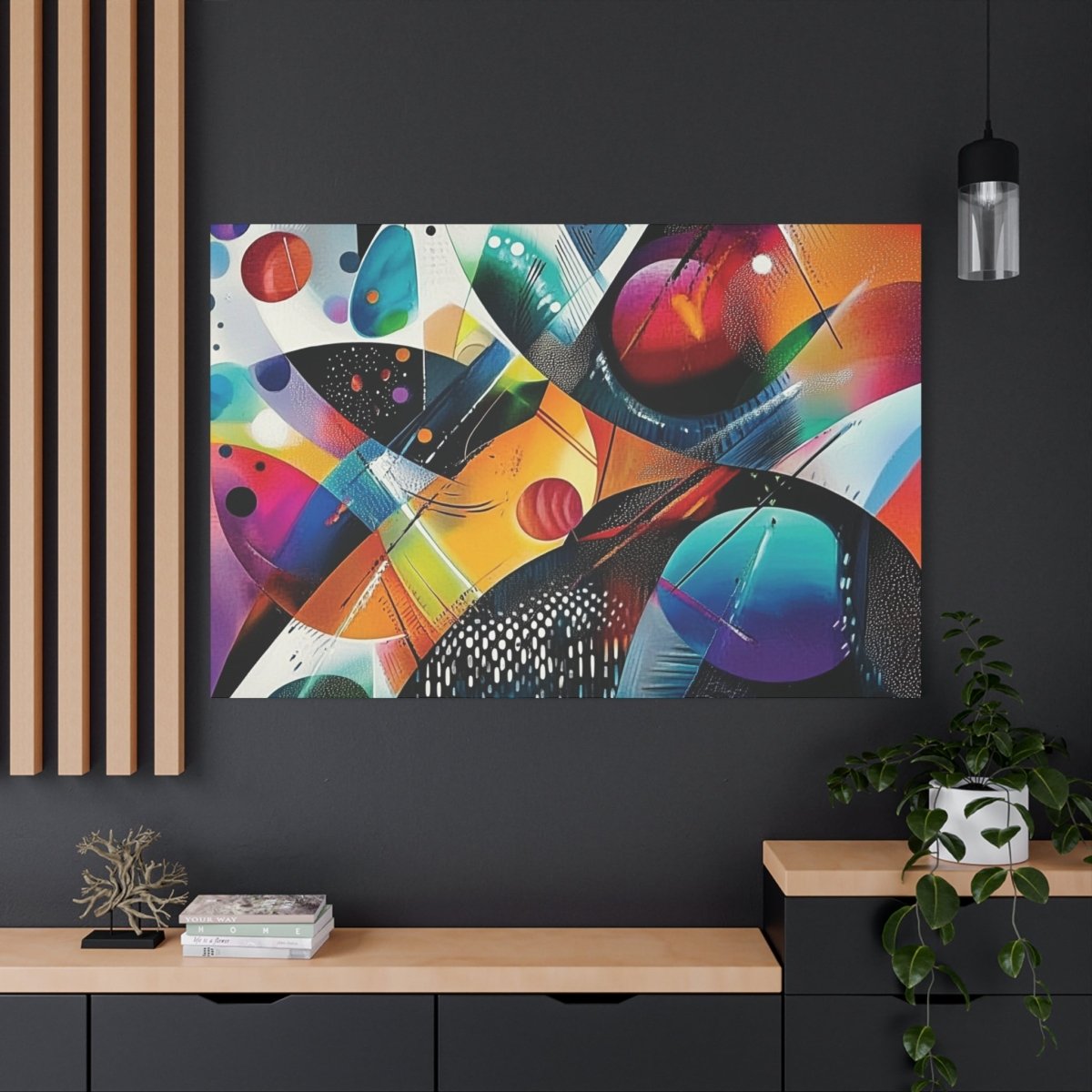 👉Distorsion Temps : magnifique cadre 💎effet captivant💎 garanti - Art Cocoon