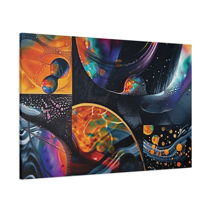 👉Echiquier Galactique : magnifique cadre 💎effet captivant💎 garanti - Art Cocoon