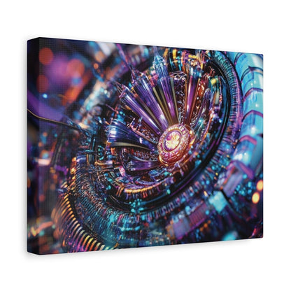 👉Echo Interdimensionnel : magnifique cadre 💎effet futuriste💎garanti - Art Cocoon