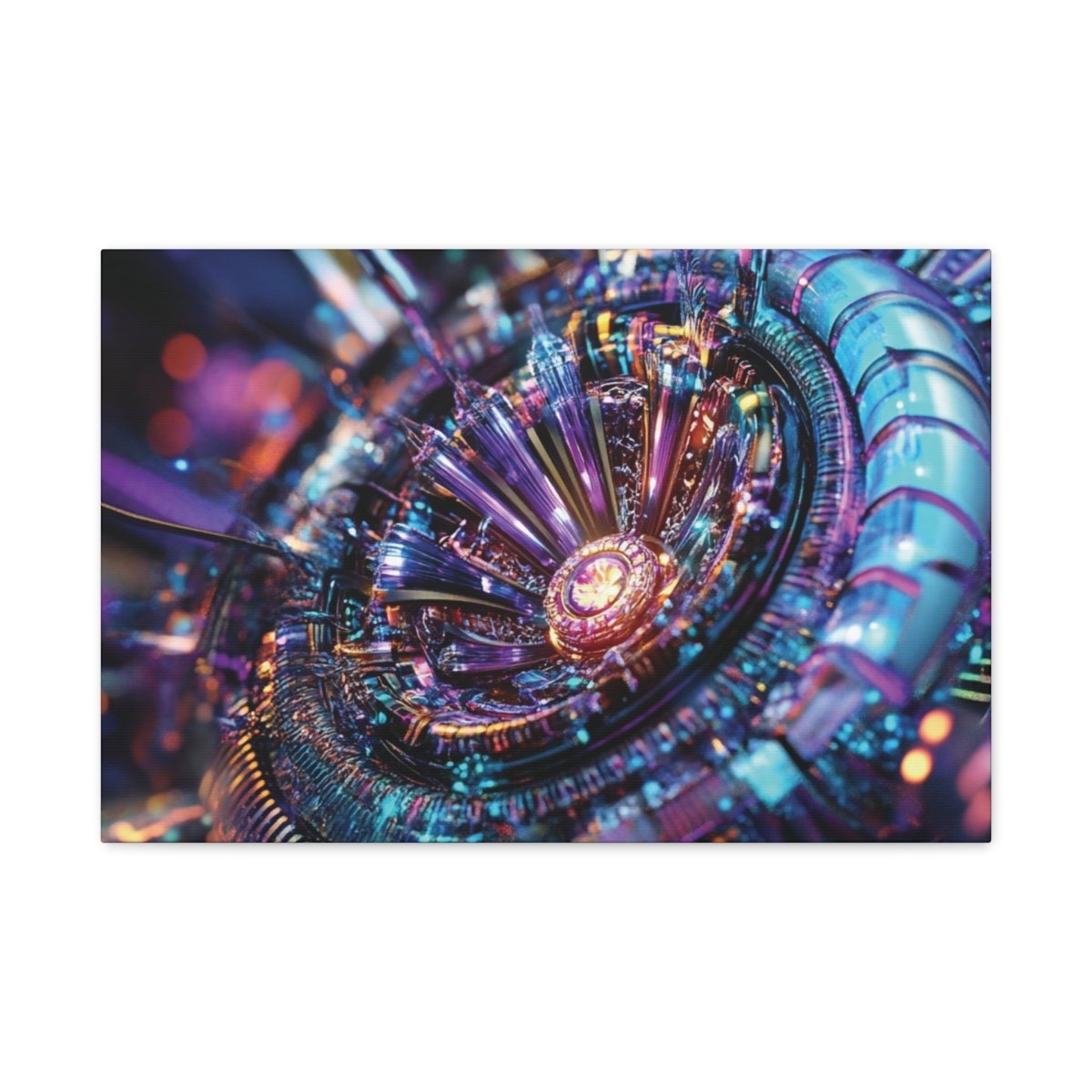 👉Echo Interdimensionnel : magnifique cadre 💎effet futuriste💎garanti - Art Cocoon