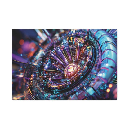 👉Echo Interdimensionnel : magnifique cadre 💎effet futuriste💎garanti - Art Cocoon