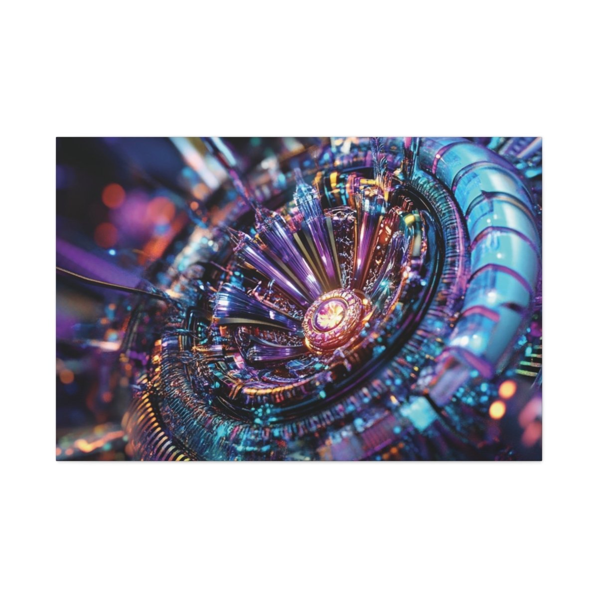 👉Echo Interdimensionnel : magnifique cadre 💎effet futuriste💎garanti - Art Cocoon