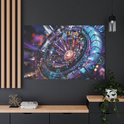 👉Echo Interdimensionnel : magnifique cadre 💎effet futuriste💎garanti - Art Cocoon