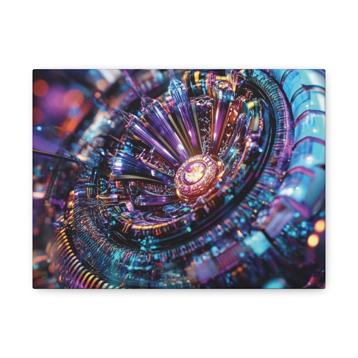 👉Echo Interdimensionnel : magnifique cadre 💎effet futuriste💎garanti - Art Cocoon