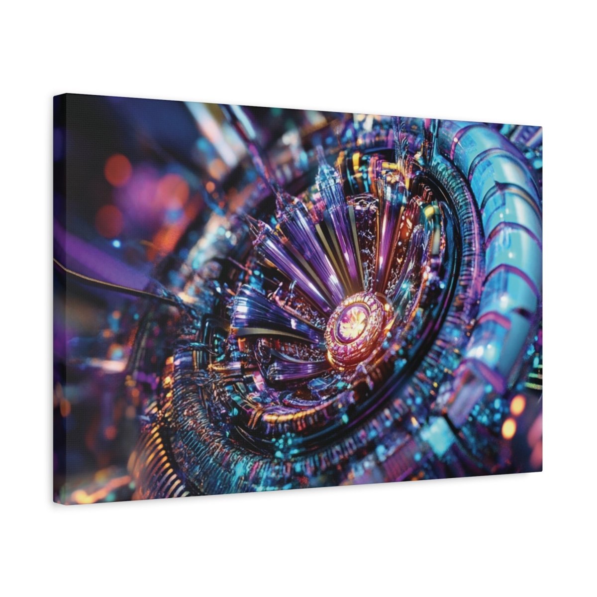 👉Echo Interdimensionnel : magnifique cadre 💎effet futuriste💎garanti - Art Cocoon