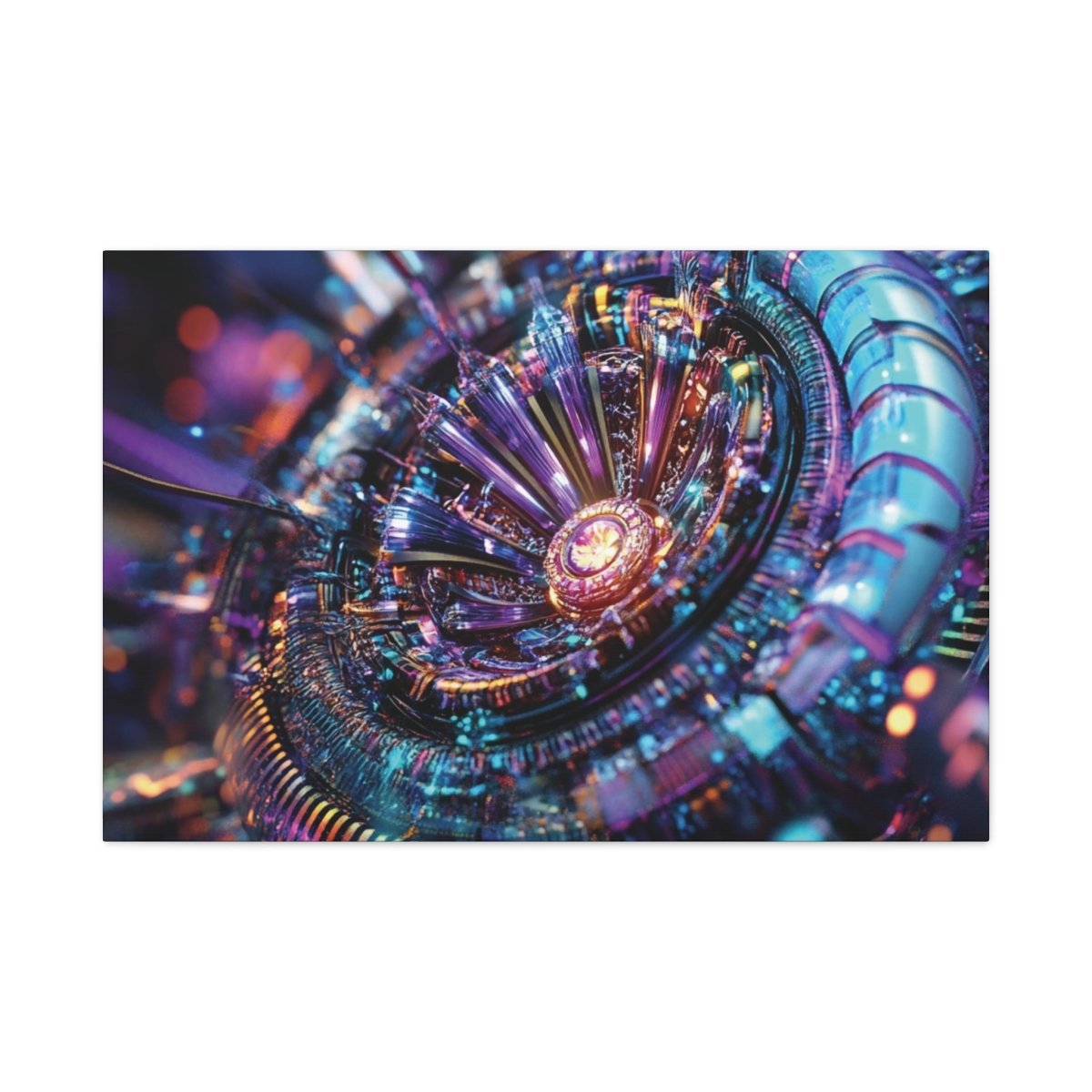 👉Echo Interdimensionnel : magnifique cadre 💎effet futuriste💎garanti - Art Cocoon