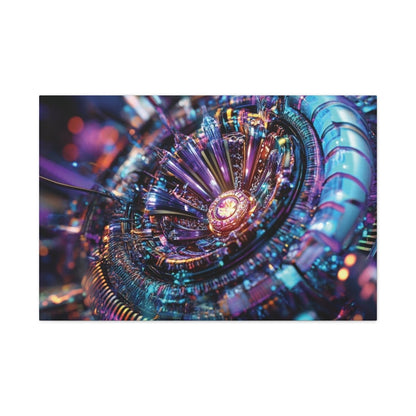 👉Echo Interdimensionnel : magnifique cadre 💎effet futuriste💎garanti - Art Cocoon