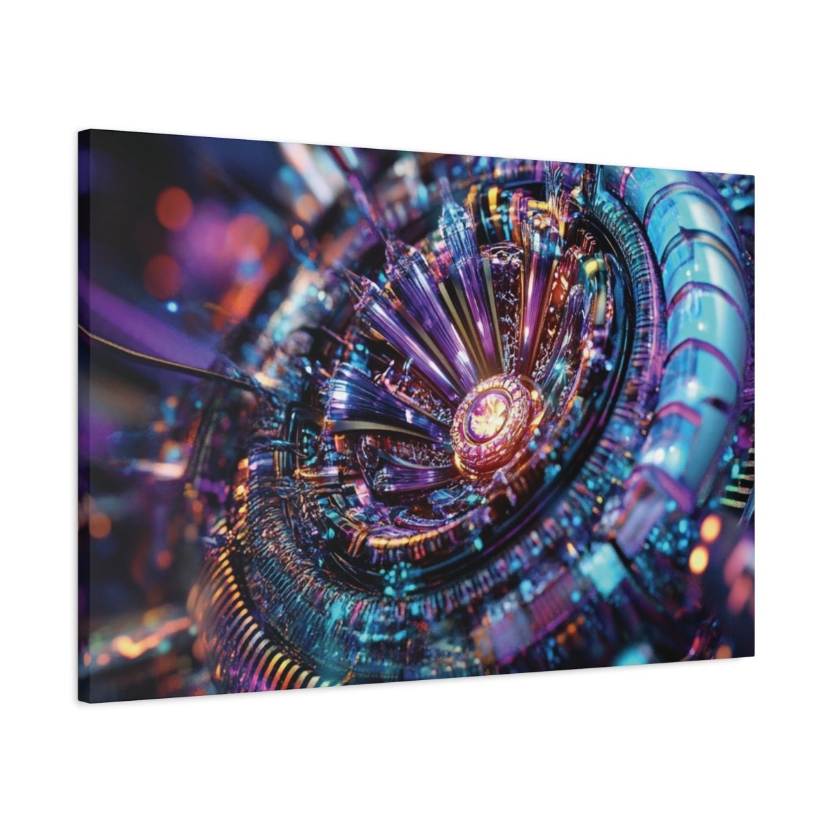 👉Echo Interdimensionnel : magnifique cadre 💎effet futuriste💎garanti - Art Cocoon