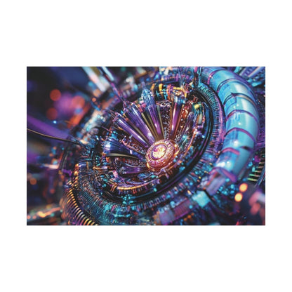 👉Echo Interdimensionnel : magnifique cadre 💎effet futuriste💎garanti - Art Cocoon