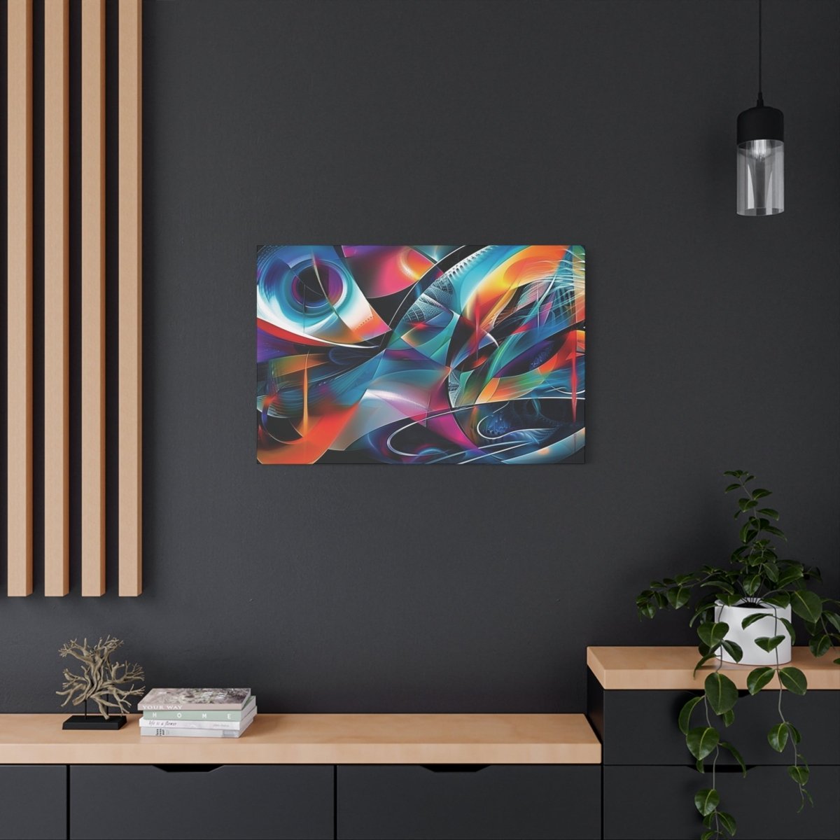 👉Echo Saphir : magnifique cadre 💎effet captivant💎 garanti - Art Cocoon