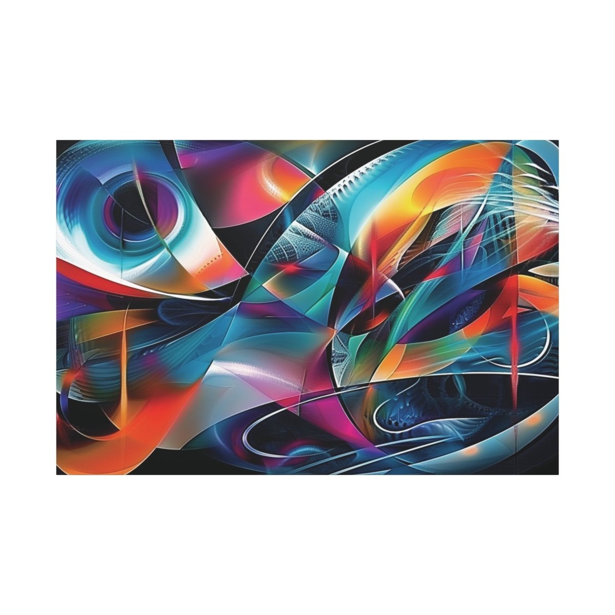 👉Echo Saphir : magnifique cadre 💎effet captivant💎 garanti - Art Cocoon