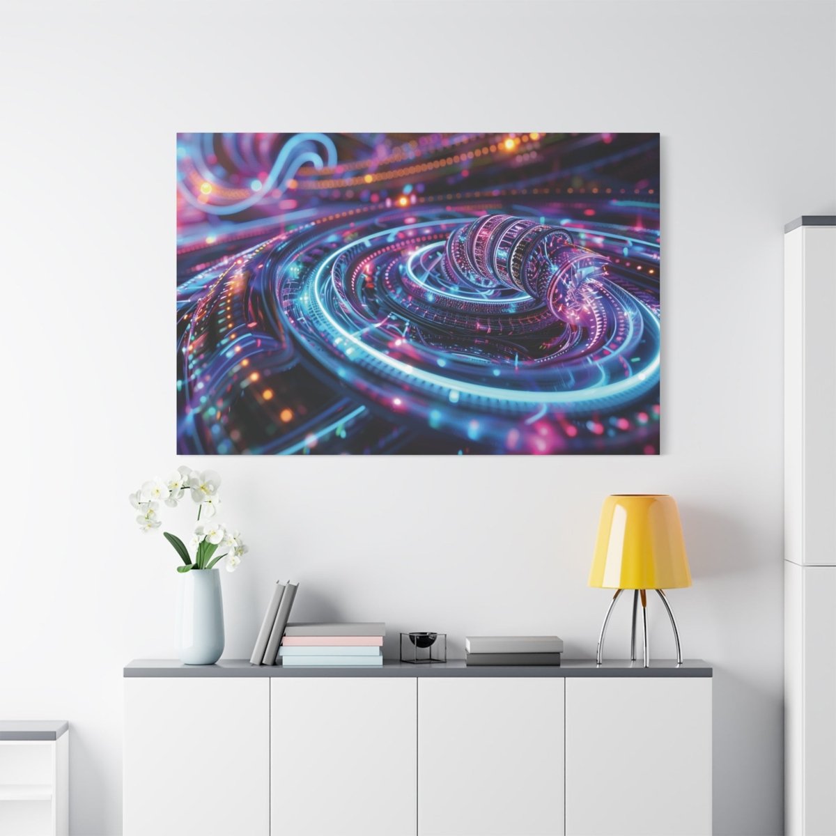 👉Energie Bionique : magnifique cadre 💎effet futuriste💎garanti - Art Cocoon