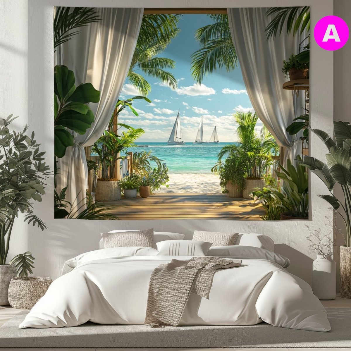 Évasion Tropicale - Art Cocoon