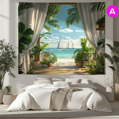 Évasion Tropicale - Art Cocoon