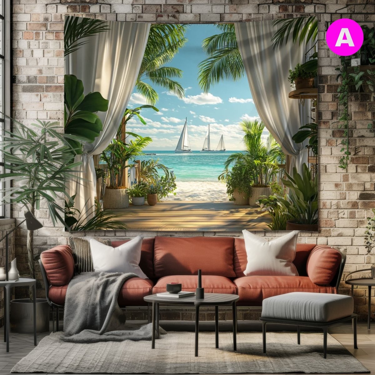 Évasion Tropicale - Art Cocoon