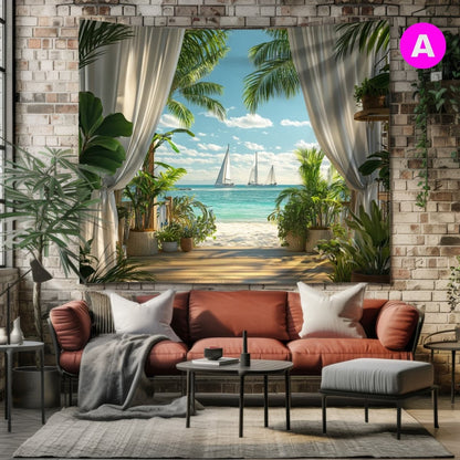 Évasion Tropicale - Art Cocoon