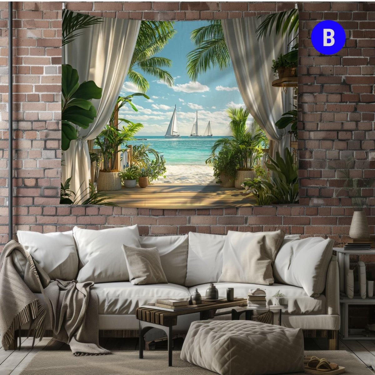 Évasion Tropicale - Art Cocoon