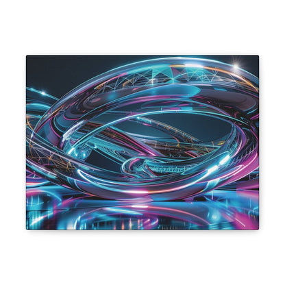 👉Eveil Bionique : magnifique cadre 💎effet futuriste💎garanti - Art Cocoon