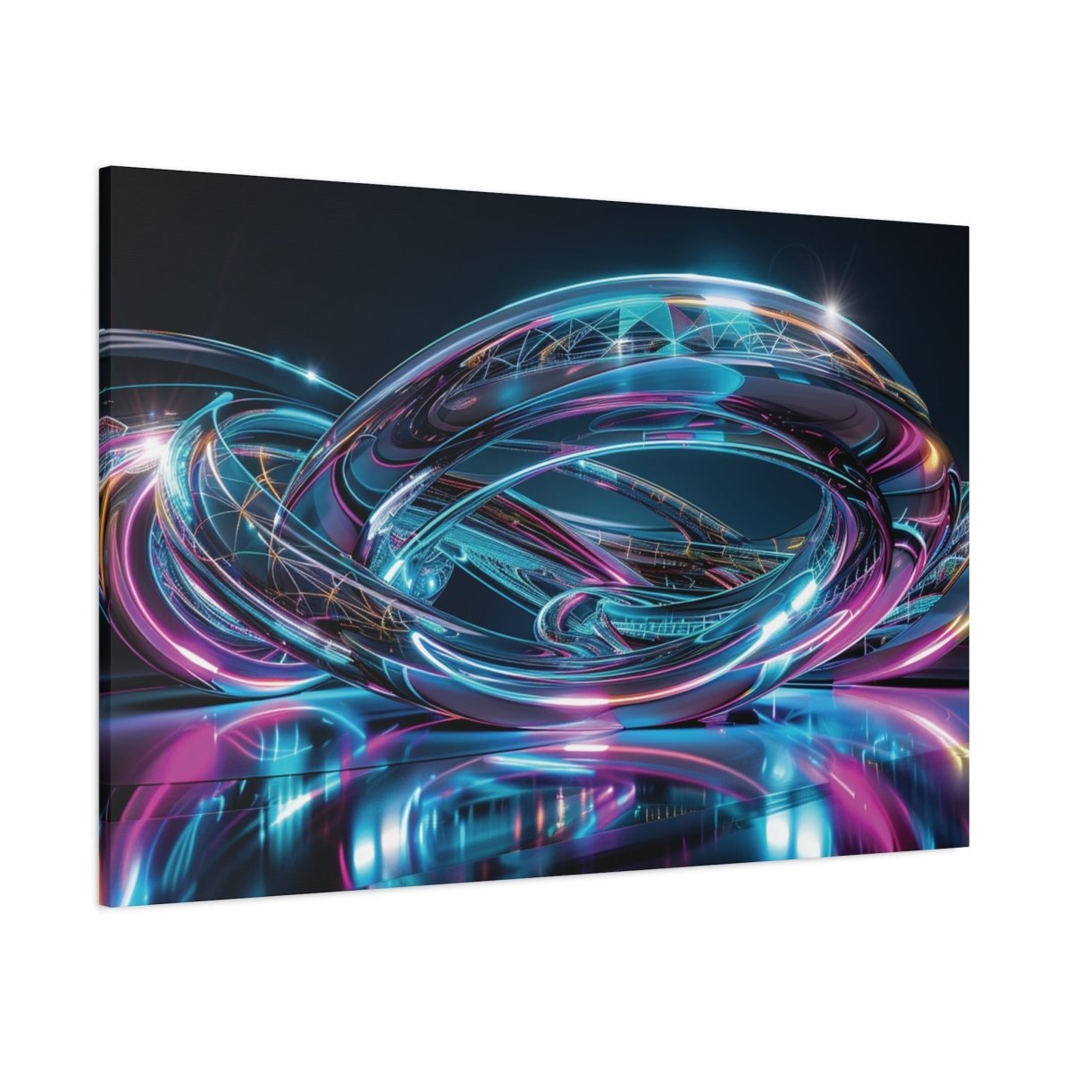 👉Eveil Bionique : magnifique cadre 💎effet futuriste💎garanti - Art Cocoon