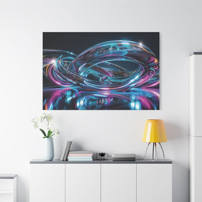 👉Eveil Bionique : magnifique cadre 💎effet futuriste💎garanti - Art Cocoon