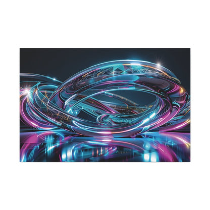 👉Eveil Bionique : magnifique cadre 💎effet futuriste💎garanti - Art Cocoon