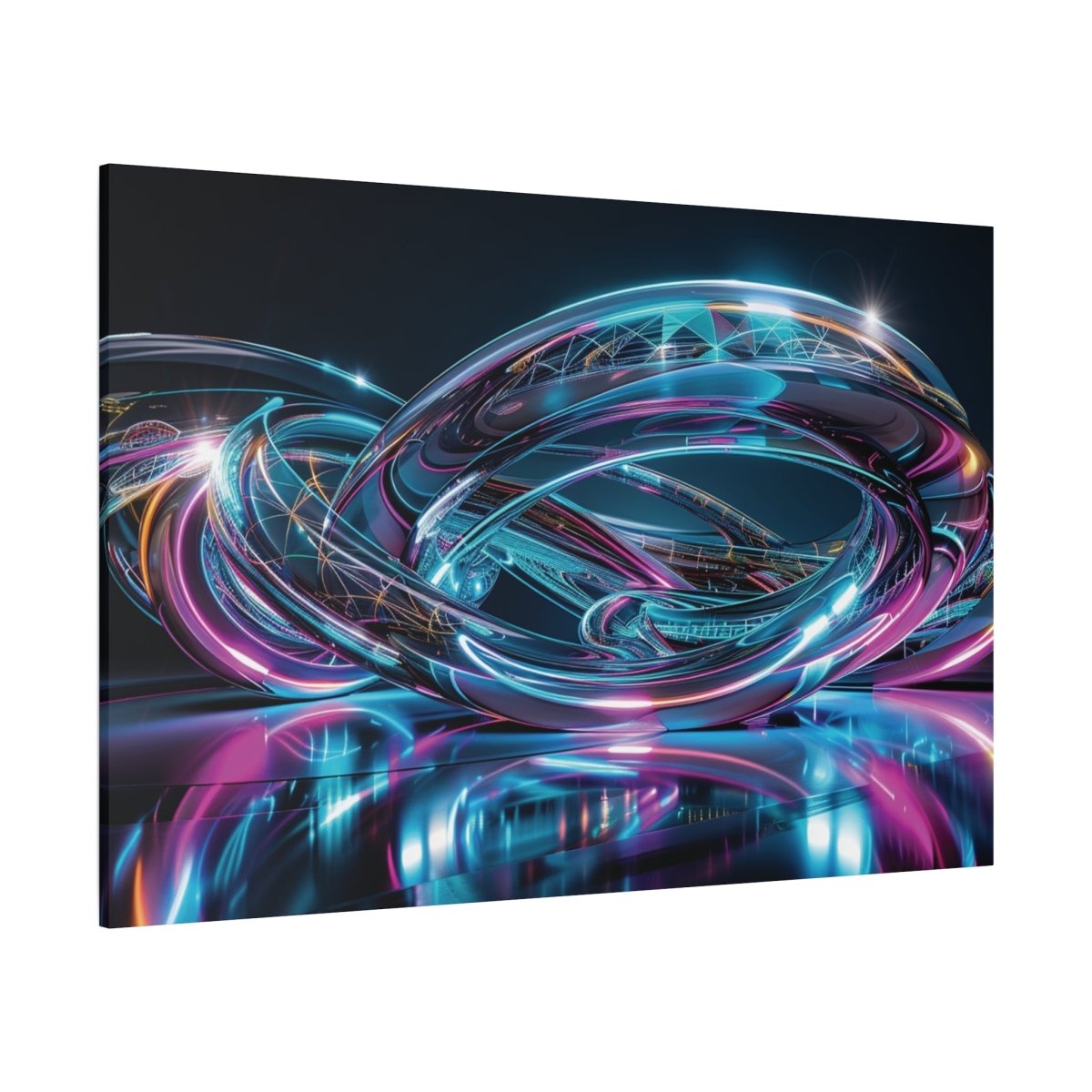 👉Eveil Bionique : magnifique cadre 💎effet futuriste💎garanti - Art Cocoon