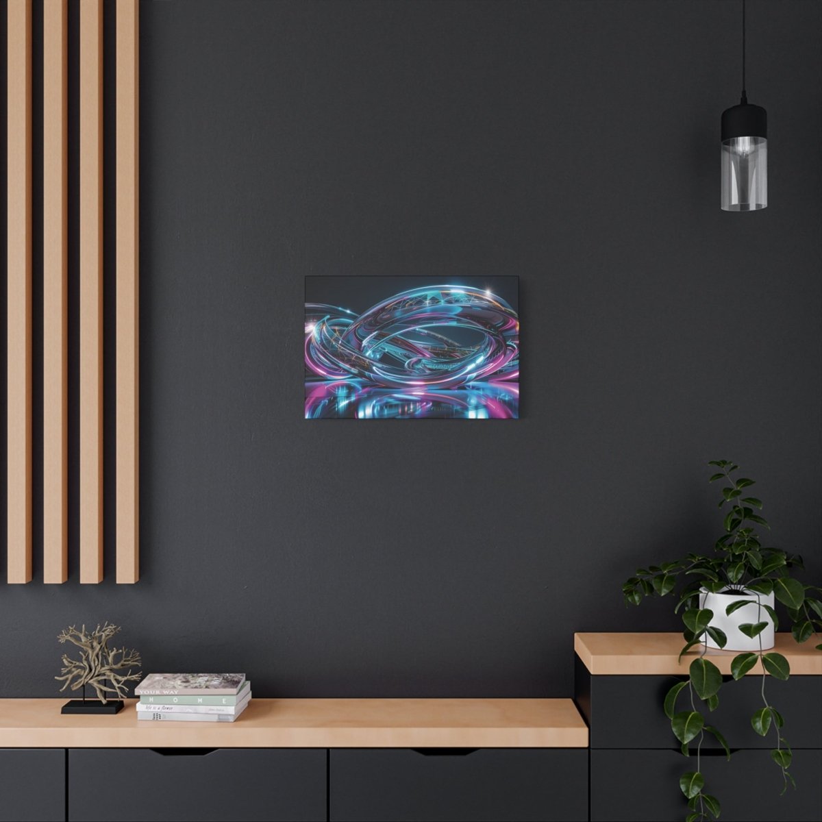 👉Eveil Bionique : magnifique cadre 💎effet futuriste💎garanti - Art Cocoon