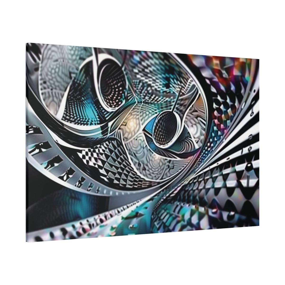👉Eveil Cybernétika : magnifique cadre 💎effet futuriste💎garanti - Art Cocoon