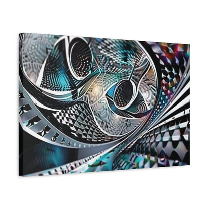 👉Eveil Cybernétika : magnifique cadre 💎effet futuriste💎garanti - Art Cocoon