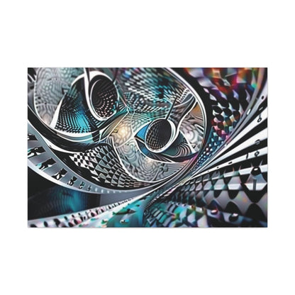 👉Eveil Cybernétika : magnifique cadre 💎effet futuriste💎garanti - Art Cocoon