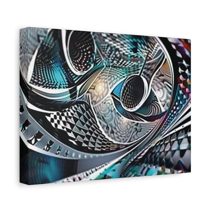 👉Eveil Cybernétika : magnifique cadre 💎effet futuriste💎garanti - Art Cocoon