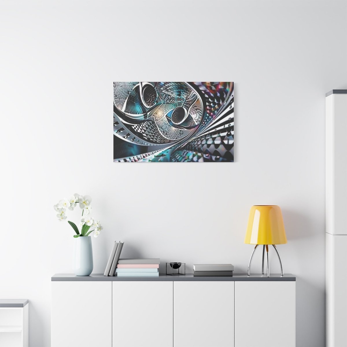 👉Eveil Cybernétika : magnifique cadre 💎effet futuriste💎garanti - Art Cocoon