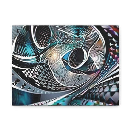 👉Eveil Cybernétika : magnifique cadre 💎effet futuriste💎garanti - Art Cocoon