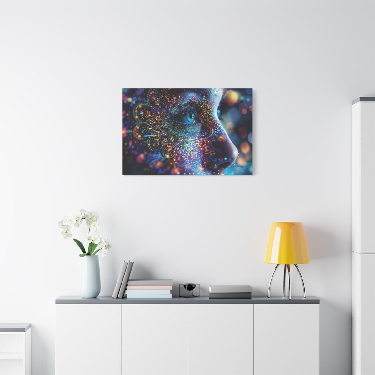 👉Eveil Lumineux : magnifique cadre 💎effet apaisant💎 garanti - Art Cocoon