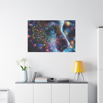 👉Eveil Lumineux : magnifique cadre 💎effet apaisant💎 garanti - Art Cocoon