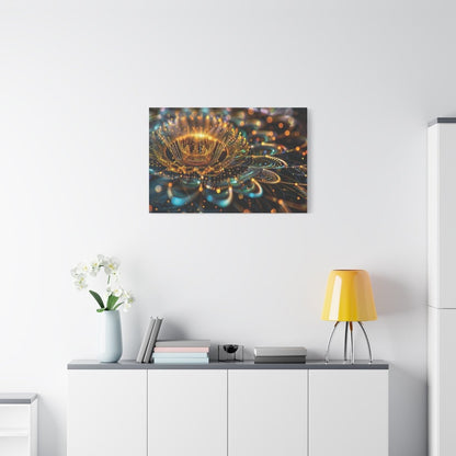 👉Feu du Lotus : magnifique cadre 💎effet apaisant💎garanti - Art Cocoon