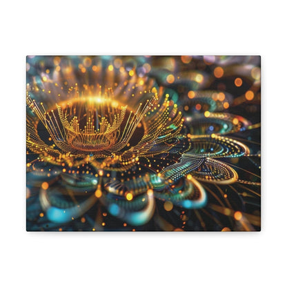 👉Feu du Lotus : magnifique cadre 💎effet apaisant💎garanti - Art Cocoon