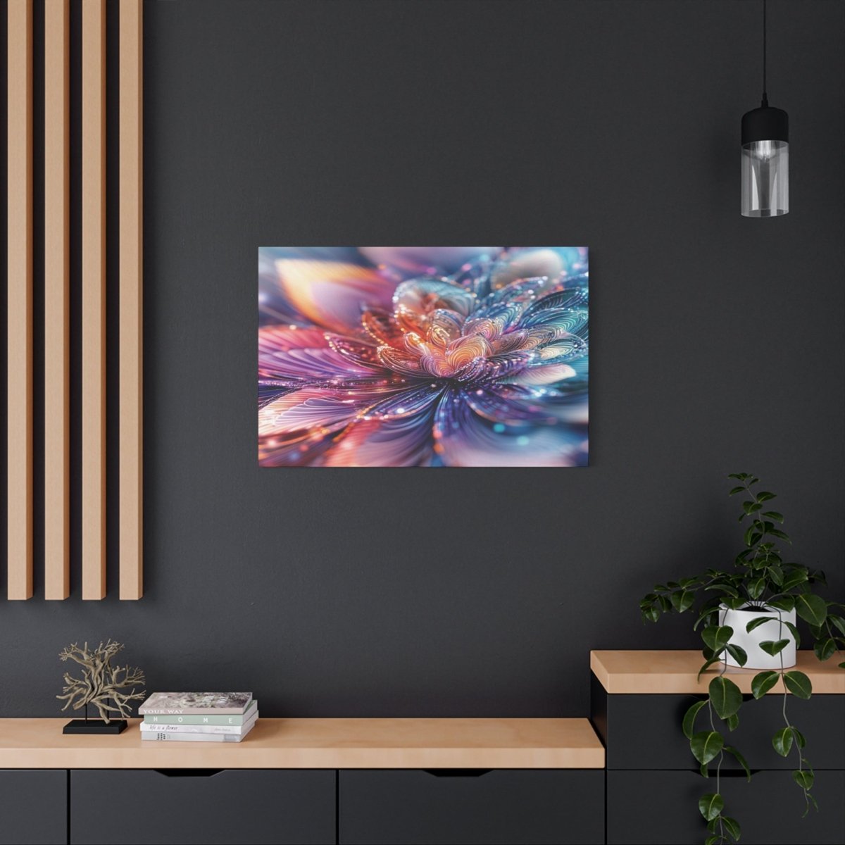 👉Fleur Captivante : magnifique cadre 💎effet apaisant💎 garanti - Art Cocoon