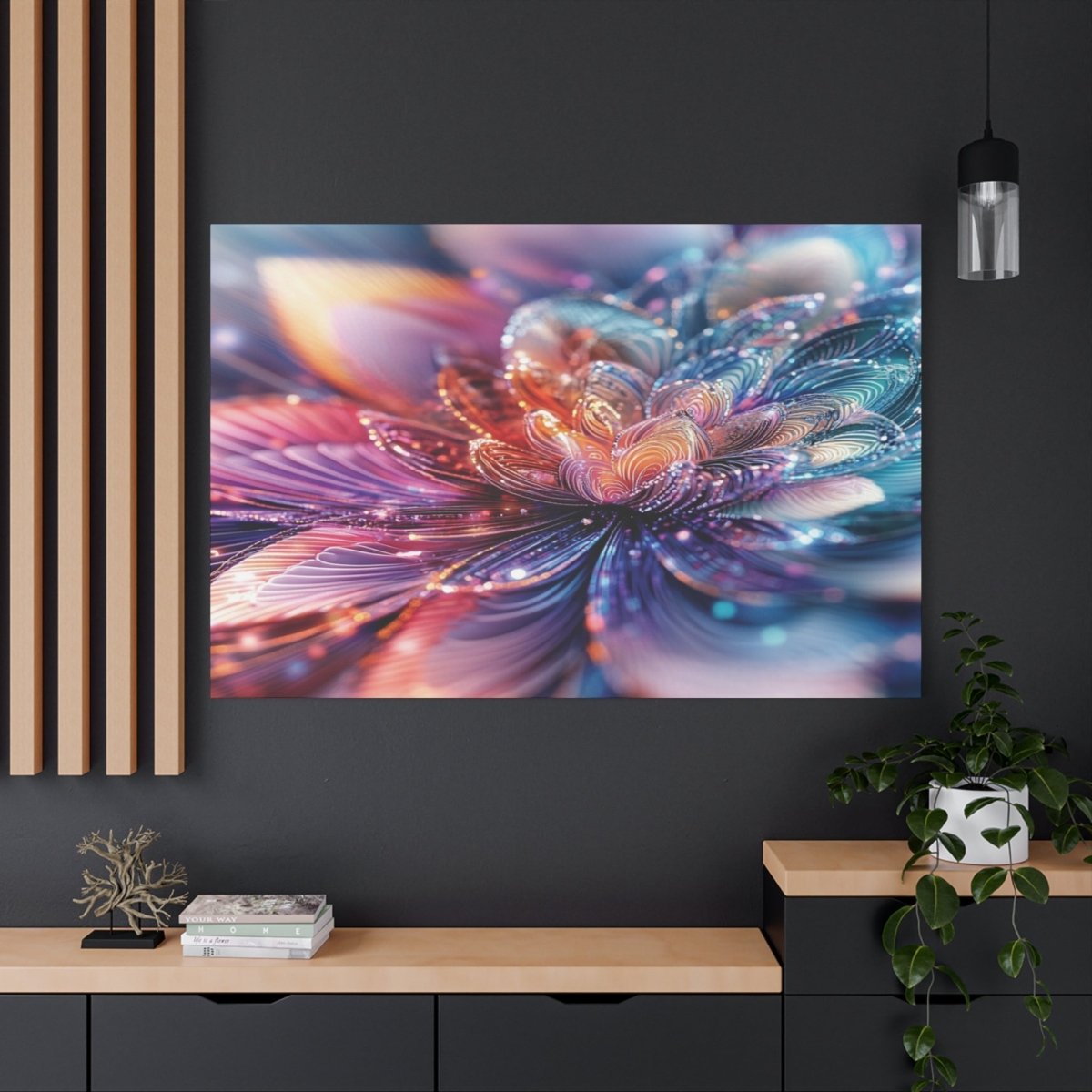 👉Fleur Captivante : magnifique cadre 💎effet apaisant💎 garanti - Art Cocoon