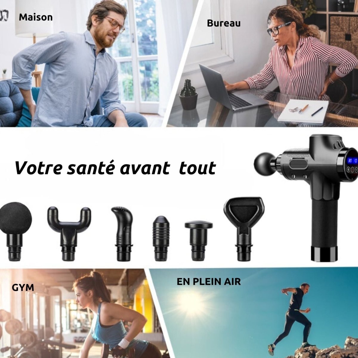 FlexiRelax - Le pistolet masseur - Art Cocoon