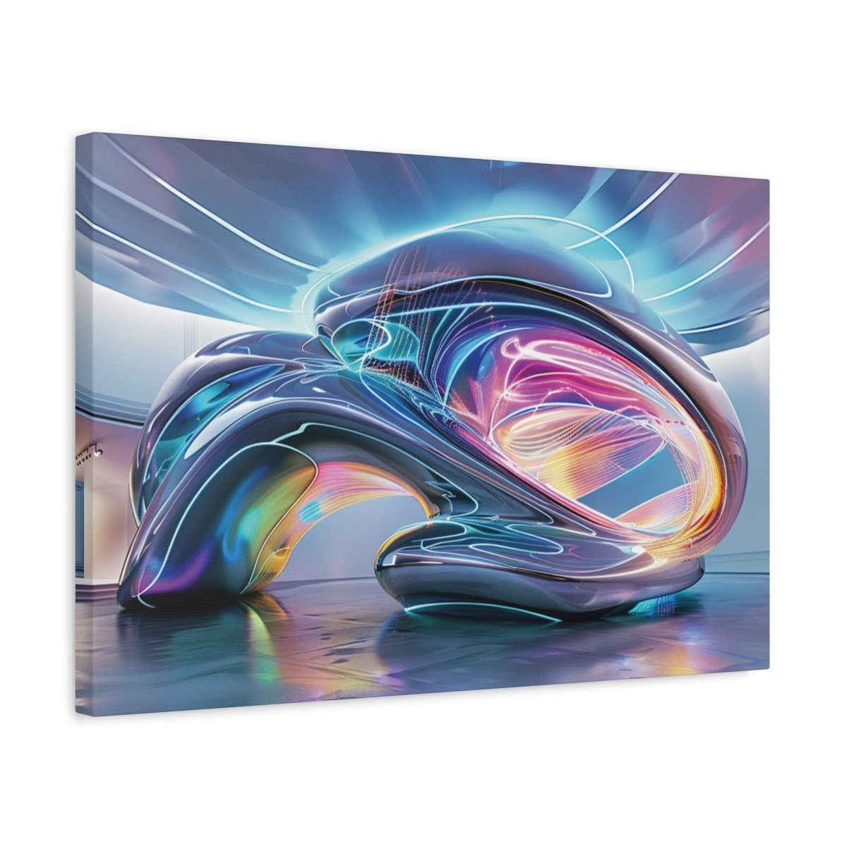 👉Fréquence Augmentée : magnifique cadre 💎effet futuriste💎garanti - Art Cocoon