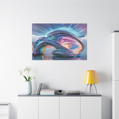 👉Fréquence Augmentée : magnifique cadre 💎effet futuriste💎garanti - Art Cocoon