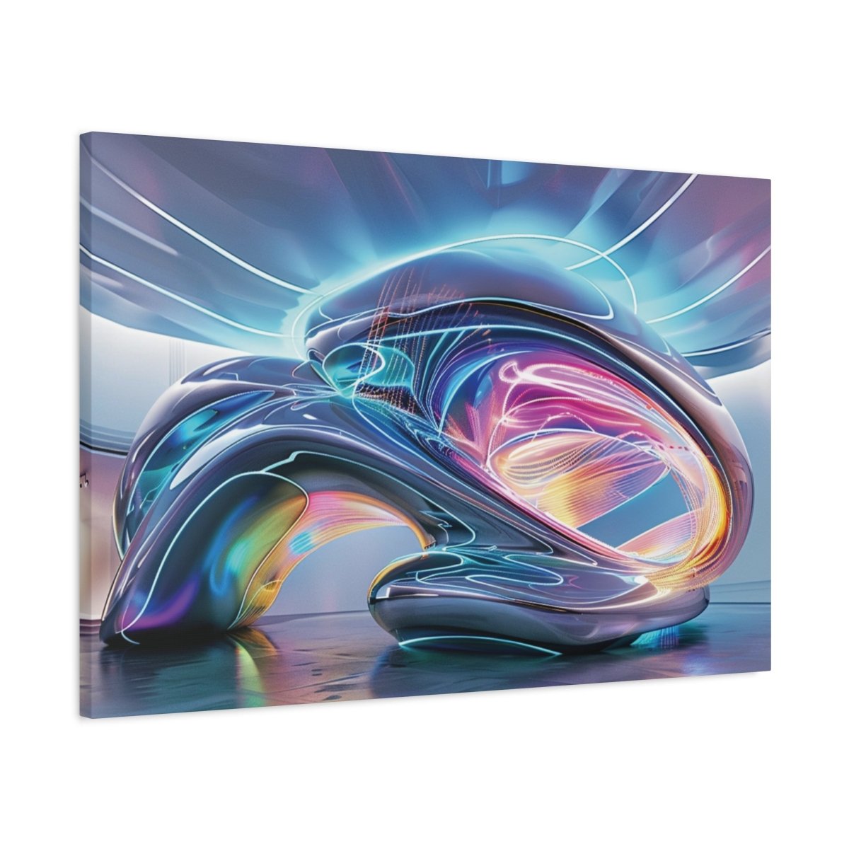 👉Fréquence Augmentée : magnifique cadre 💎effet futuriste💎garanti - Art Cocoon