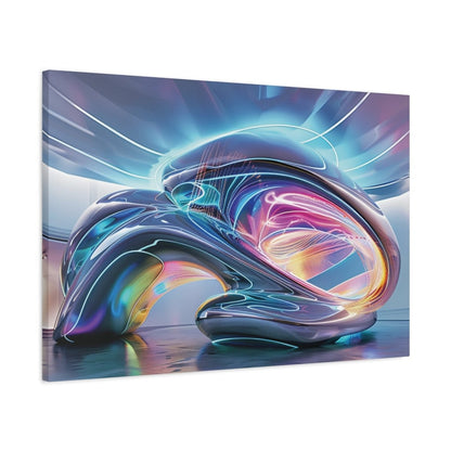 👉Fréquence Augmentée : magnifique cadre 💎effet futuriste💎garanti - Art Cocoon